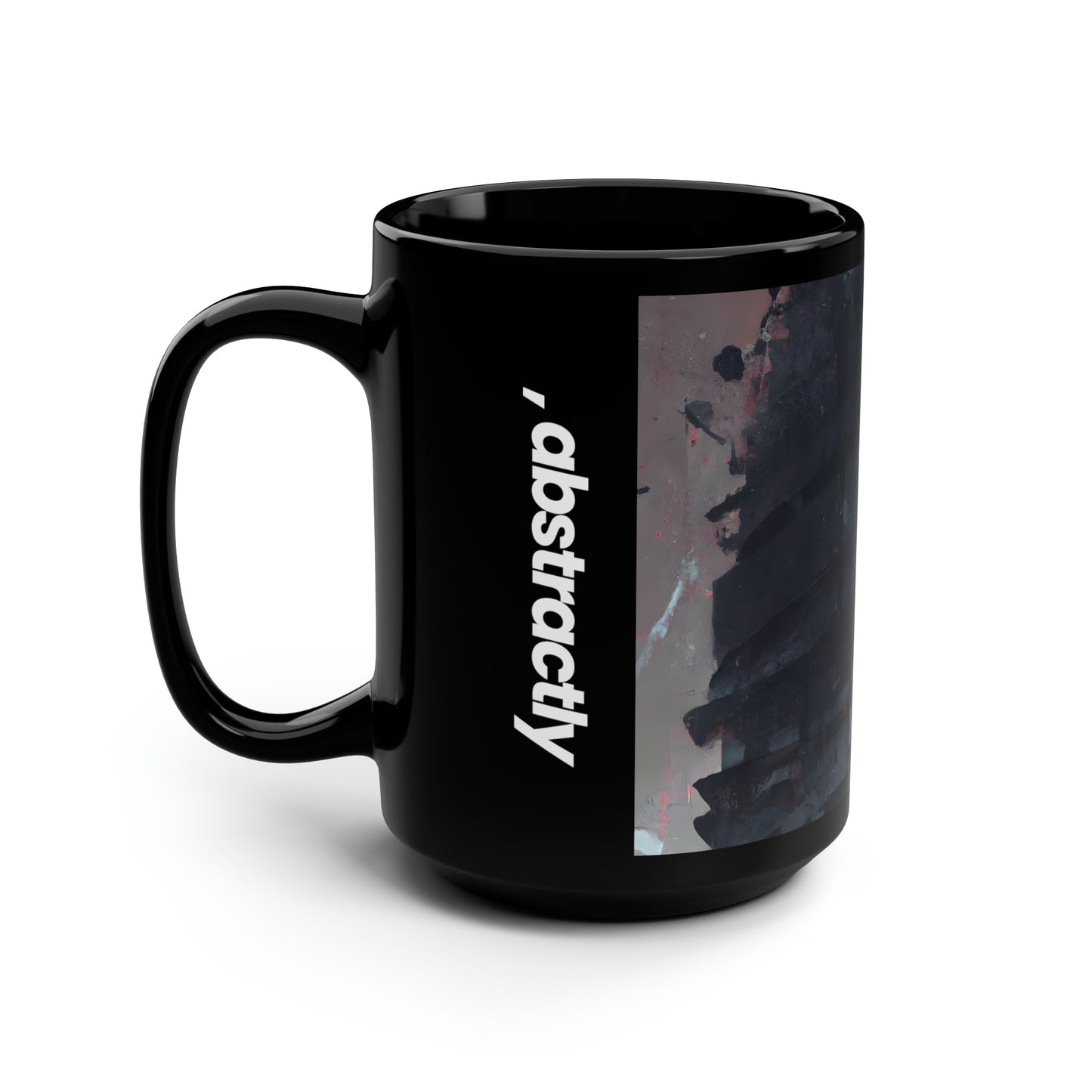 Equity Apex - Liquidity, Abstractly - Black Ceramic Mug 15oz