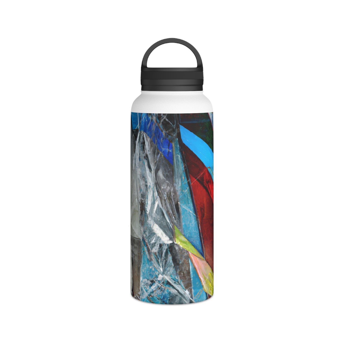 Miles Caldwell - Friction Force, Abstractly - Stainless Steel Water Bottle