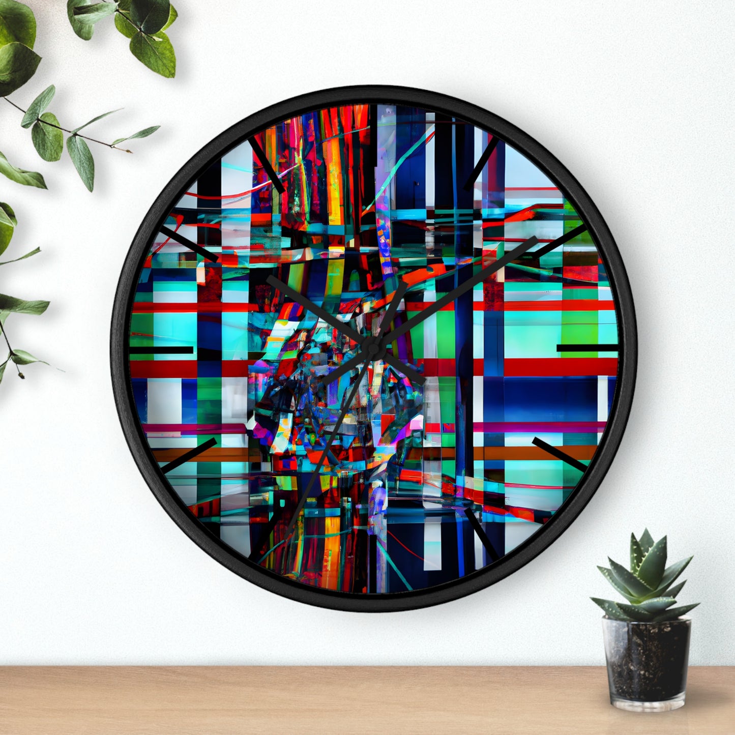 Lorenzo Griffin - Strong Force, Abstractly - Wall Clock