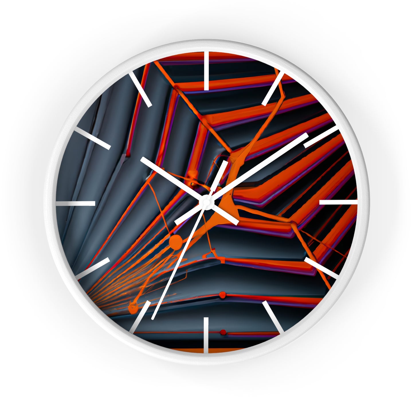 Marilyn Rothstein - Magnetic Force, Abstractly - Wall Clock