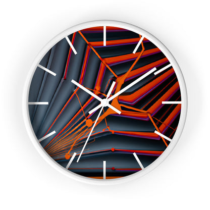 Marilyn Rothstein - Magnetic Force, Abstractly - Wall Clock