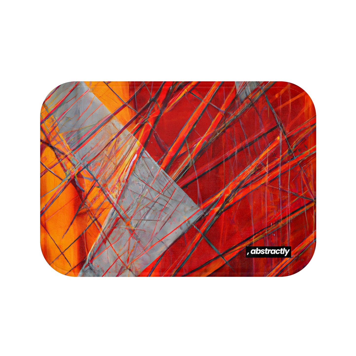 Adrienne Dufresne - Gravity Force, Abstractly - Bath Mat