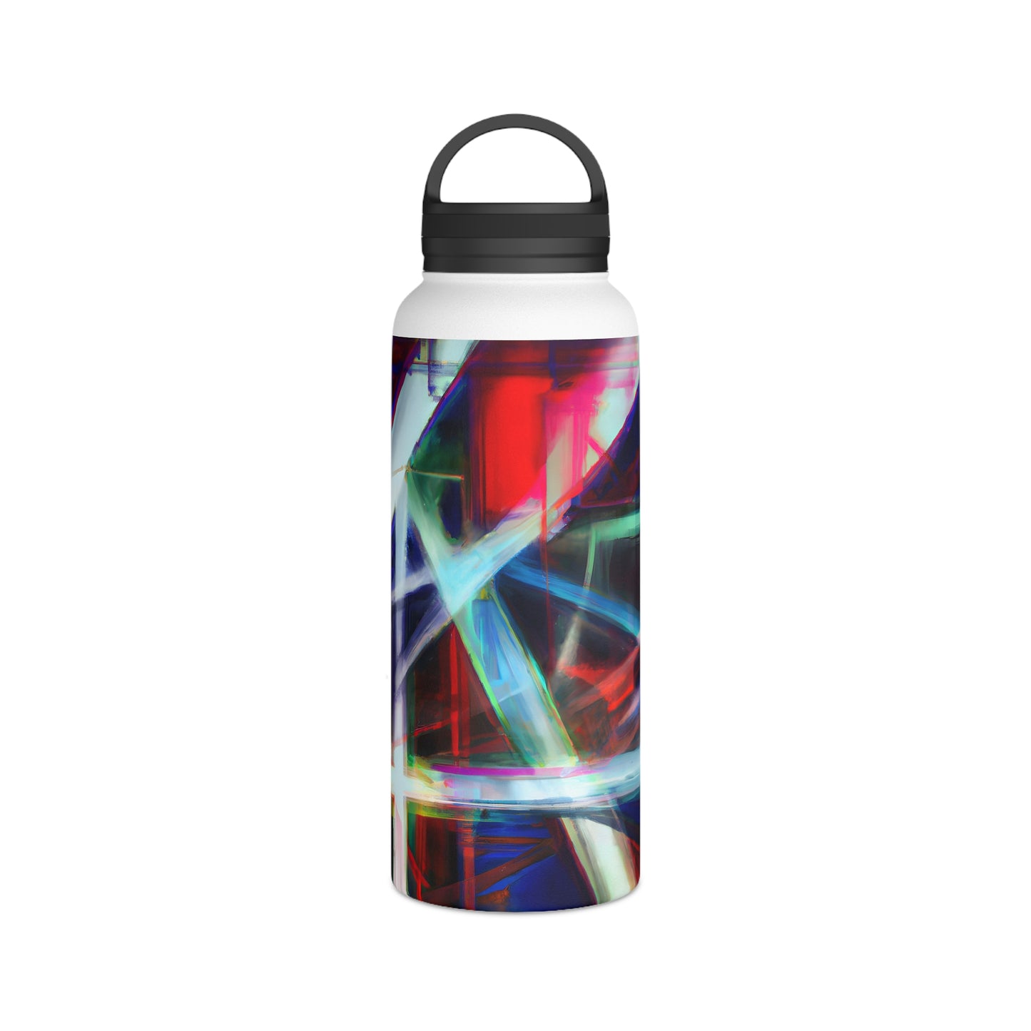 Leonard Kleinberg - Electric Force, Abstractly - Stainless Steel Water Bottle