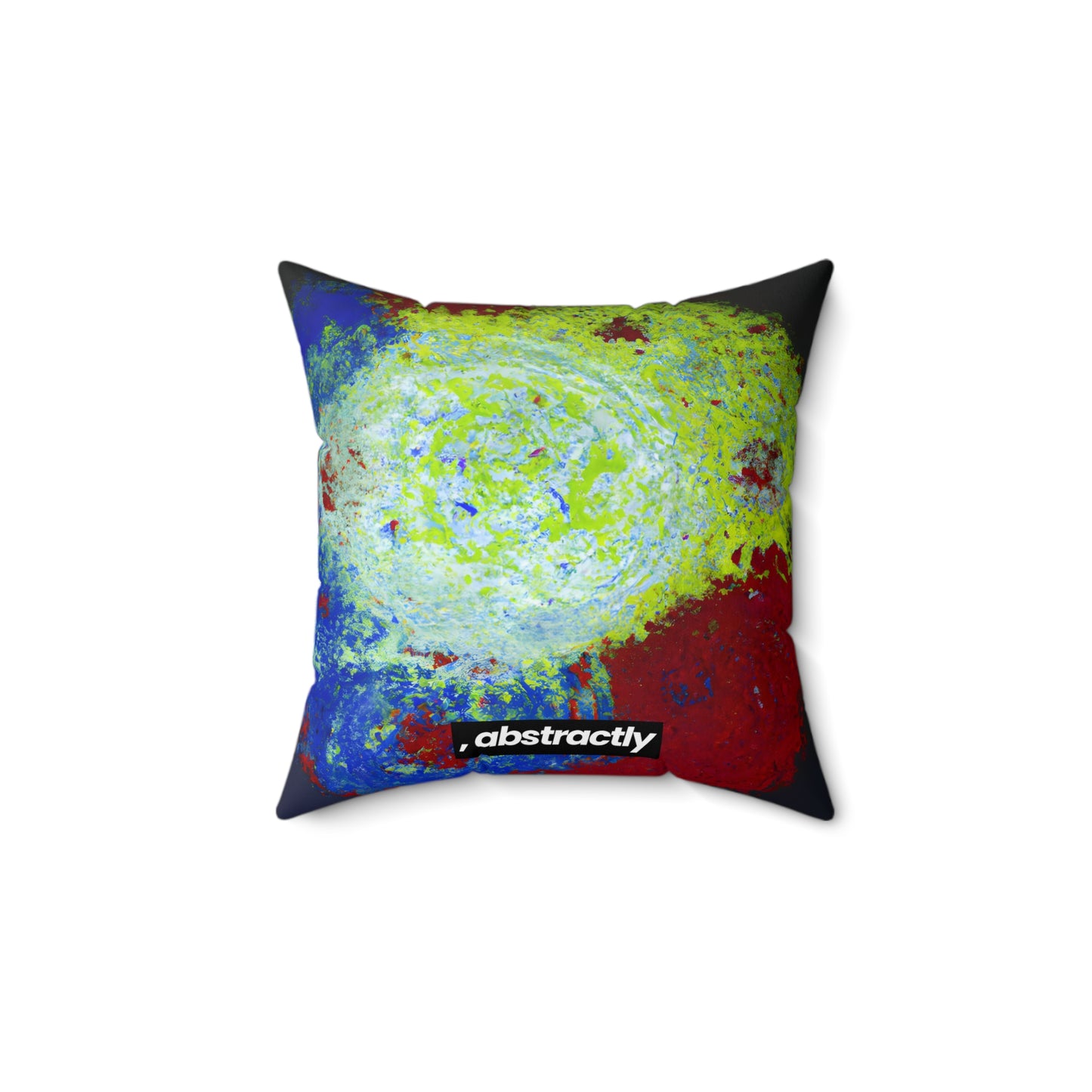 Seneca Sulphide - Chemistry, Abstractly - Faux Suede Throw Pillow