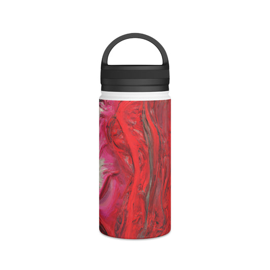 Luminous Neonite - Chemistry, Abstractly - Stainless Steel Water Bottle