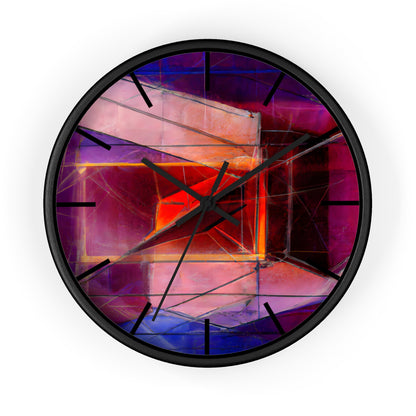 Margaret Hollis - Strong Force, Abstractly - Wall Clock