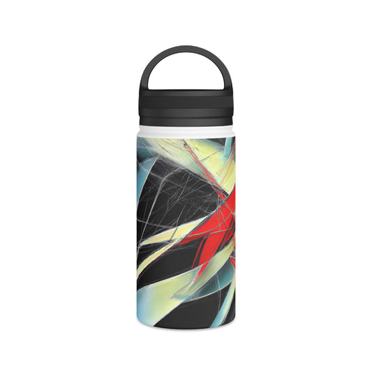 Joan Beaumont - Electromagnetic Force, Abstractly - Stainless Steel Water Bottle