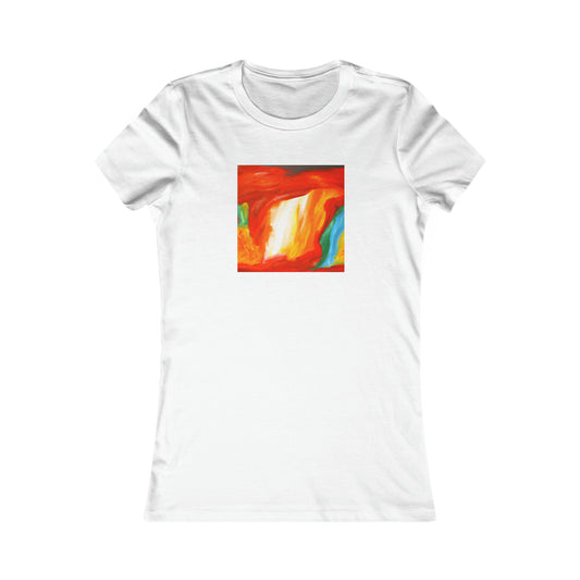 Lunarlite Crystalloid - Lithium, Abstractly - Ladies' Cut Tee