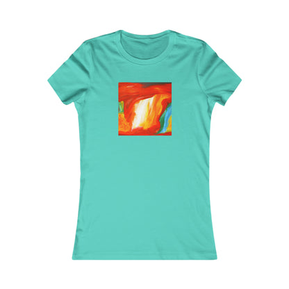 Lunarlite Crystalloid - Lithium, Abstractly - Ladies' Cut Tee