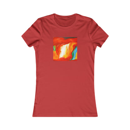 Lunarlite Crystalloid - Lithium, Abstractly - Ladies' Cut Tee