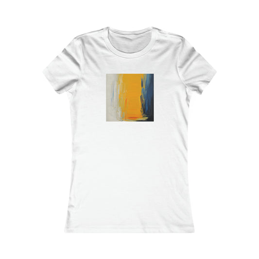 Pixeo Compound - Scandium, Abstractly - Ladies' Cut Tee