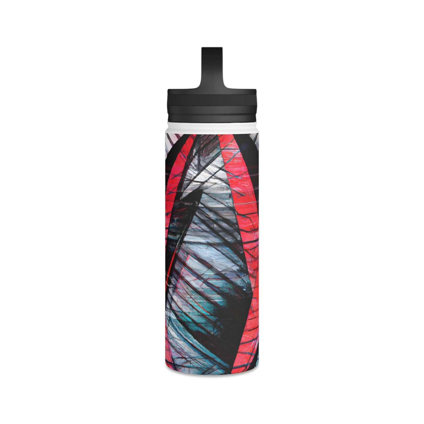 Caroline Burnett - Electric Force, Abstractly - Stainless Steel Water Bottle