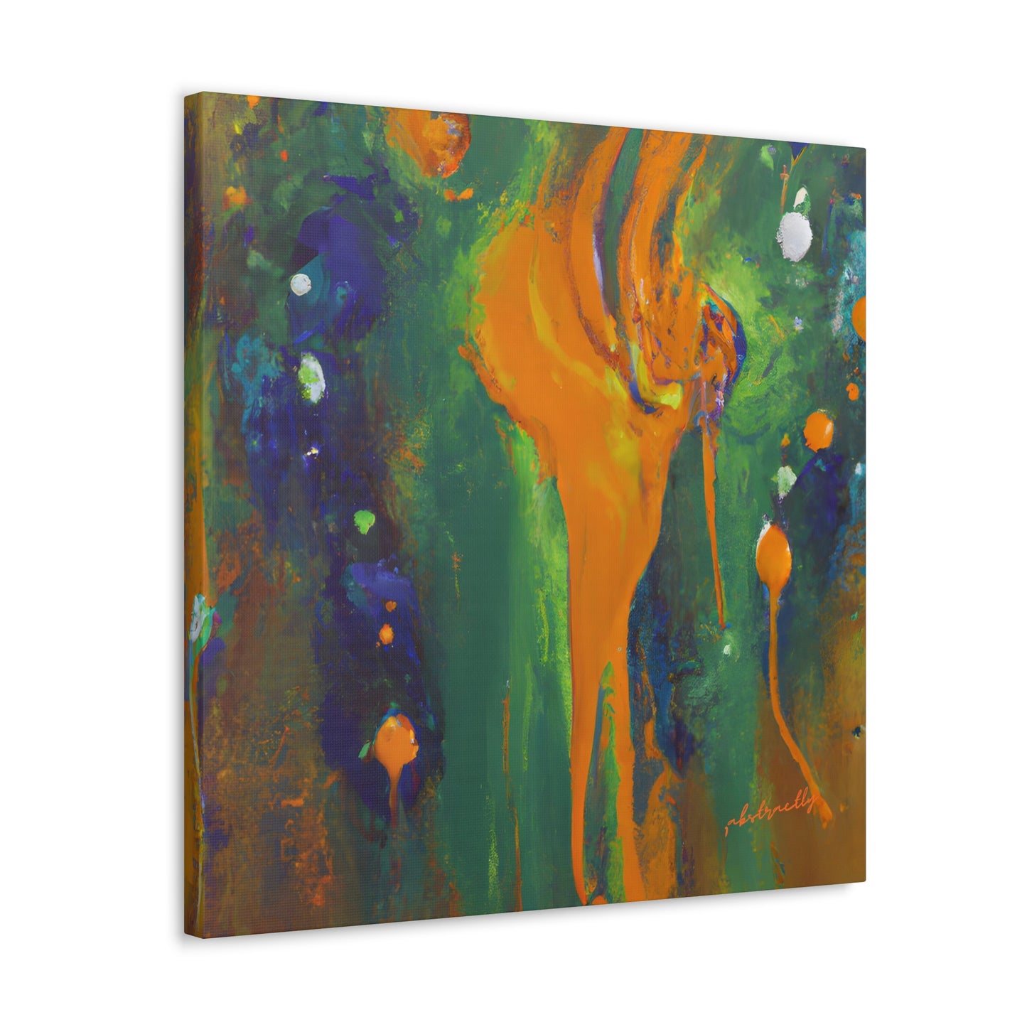 Quantum Sapphire Element - Chemistry, Abstractly - Canvas