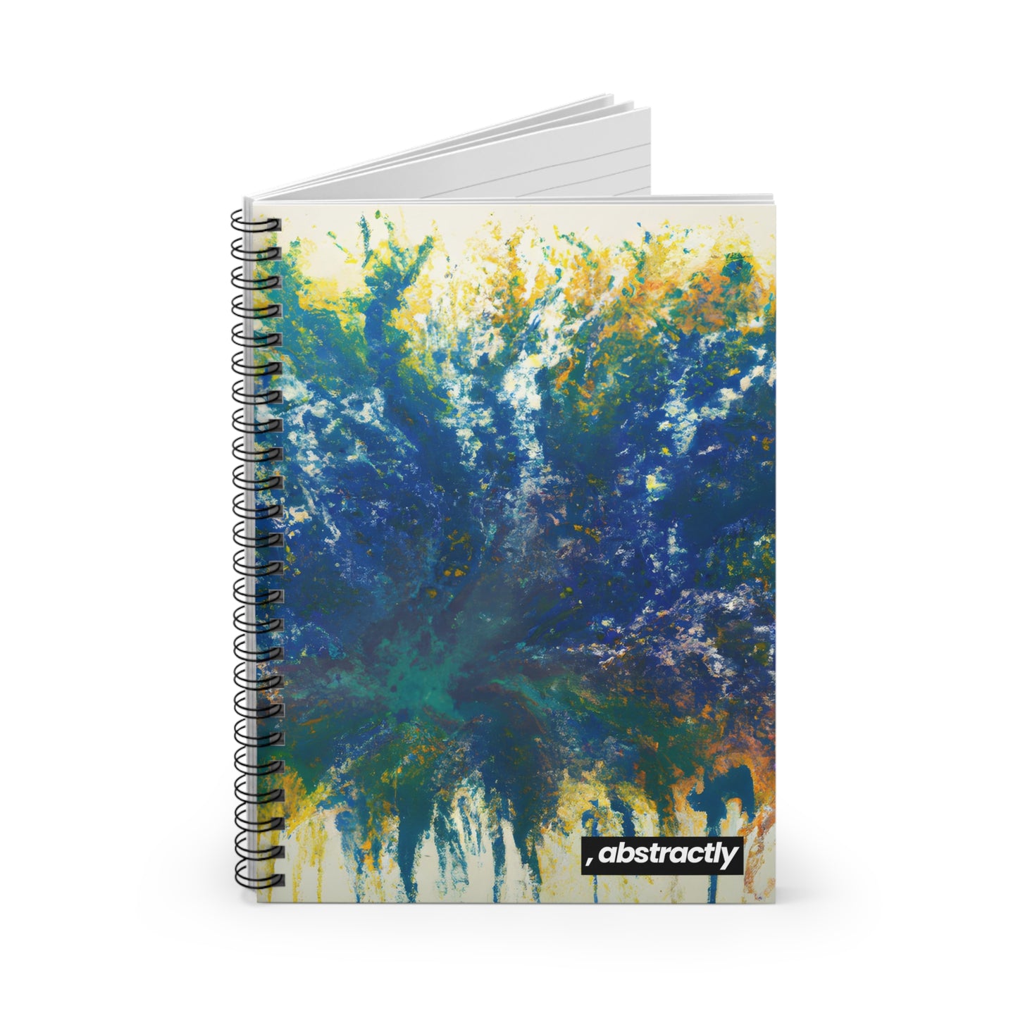 Heliotronium Oxide - Chemistry, Abstractly - Spiral Notebook