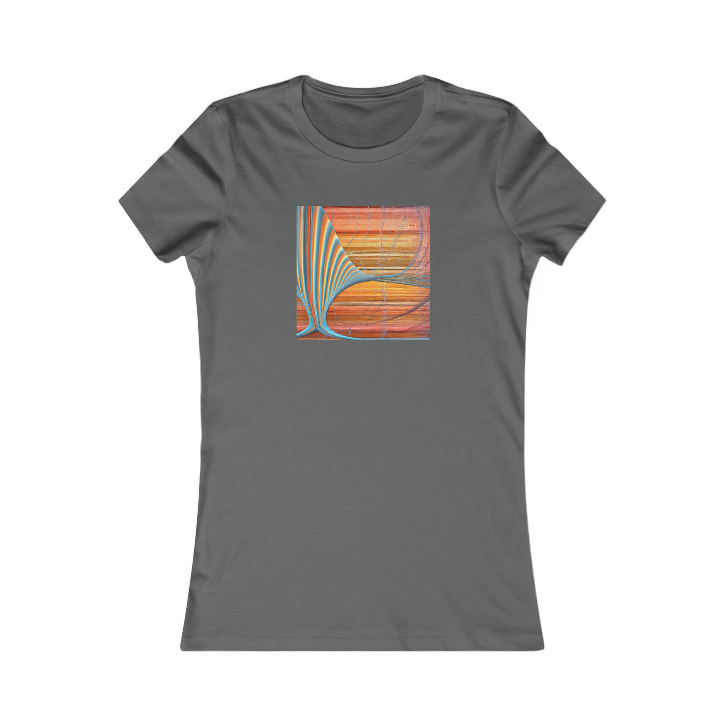 Lawrence Rosenfield - Spring Force, Abstractly - Ladies' Cut Tee