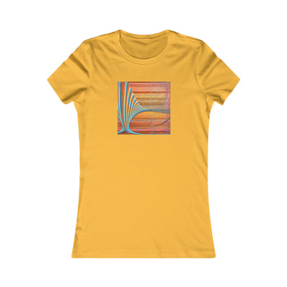 Lawrence Rosenfield - Spring Force, Abstractly - Ladies' Cut Tee