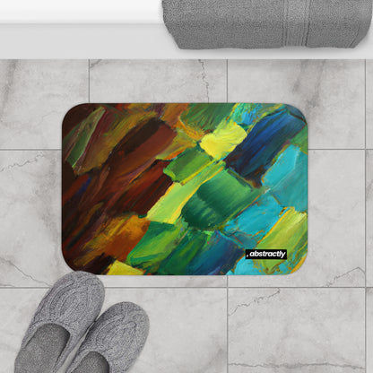 Zephyr Helium Hydride - Boron, Abstractly - Bath Mat