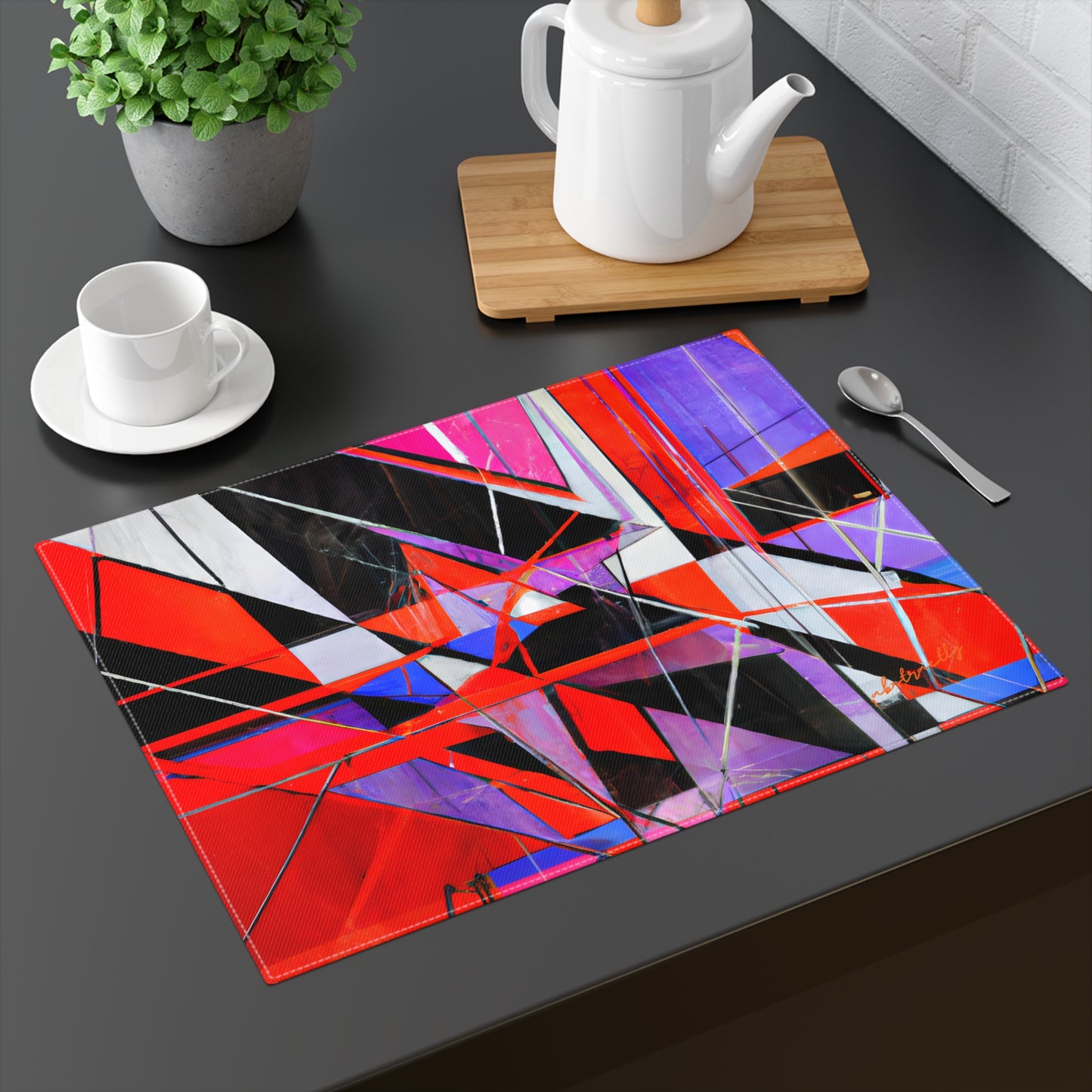 Lena Nordstrom - Tension Force, Abstractly - Placemat