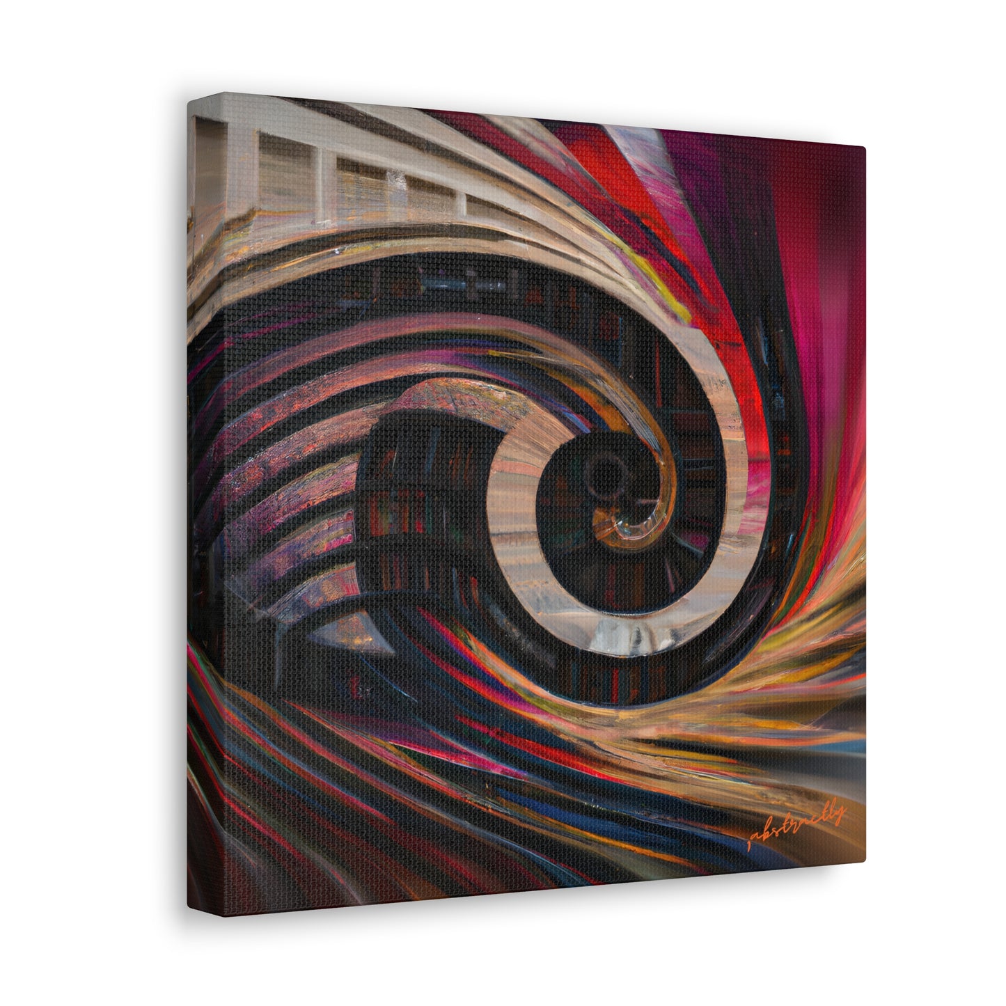 George Strickland - Gravity Force, Abstractly - Canvas