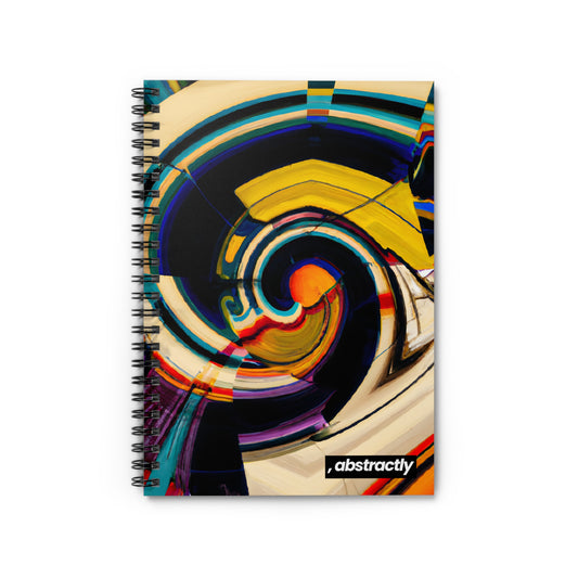 Fiona Sterling - Normal Force, Abstractly - Spiral Notebook