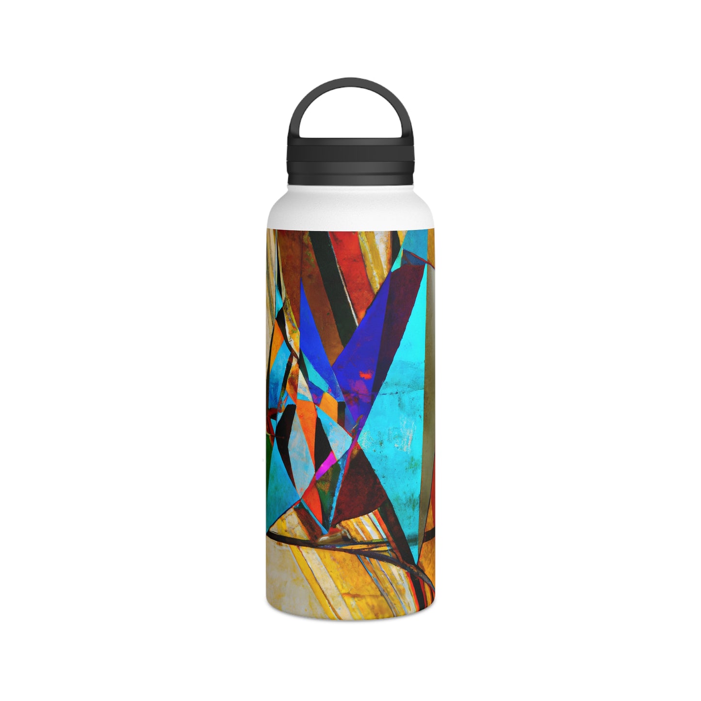 Irene Karlson - Strong Force, Abstractly - Stainless Steel Water Bottle