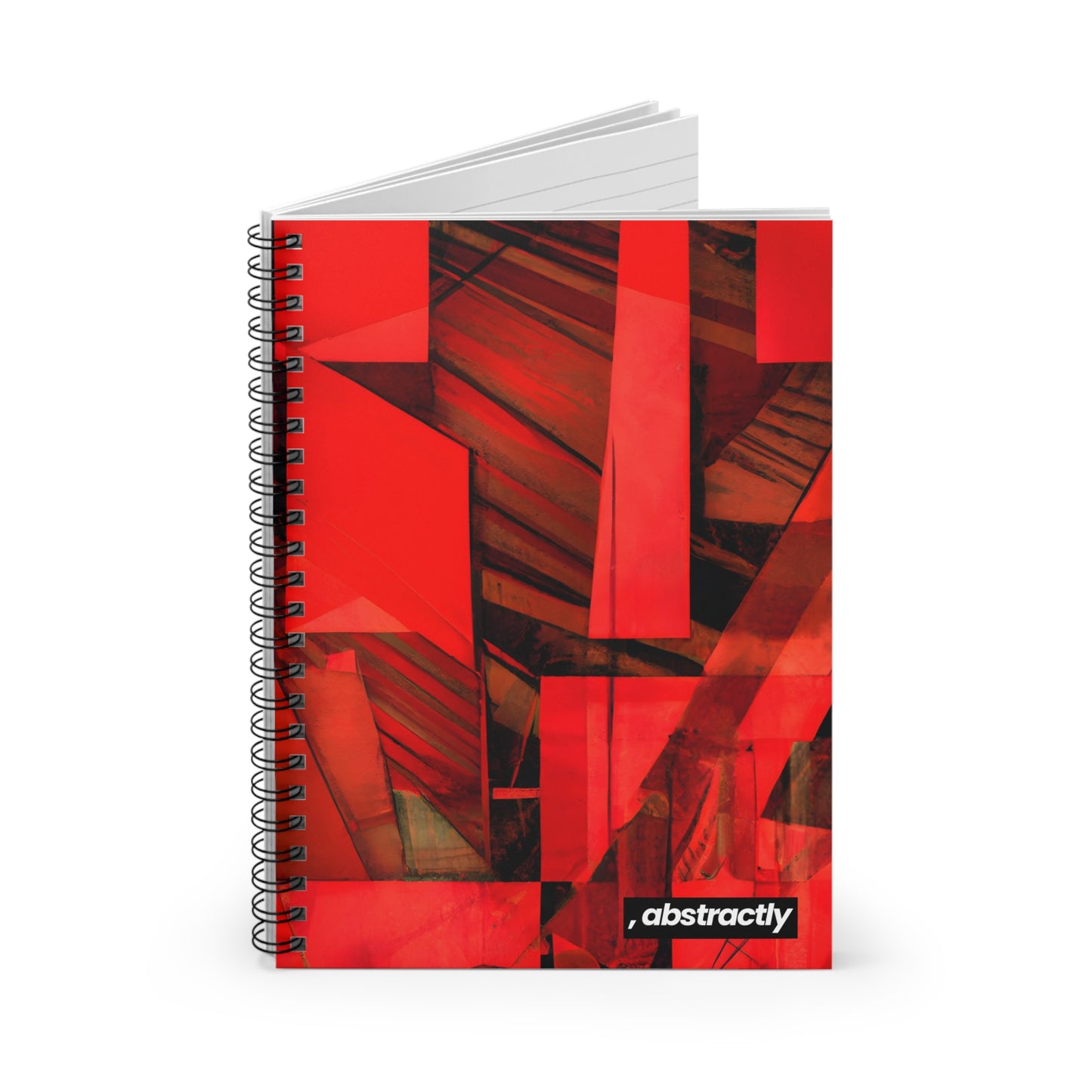 Louise Lockhart - Applied Force, Abstractly - Spiral Notebook