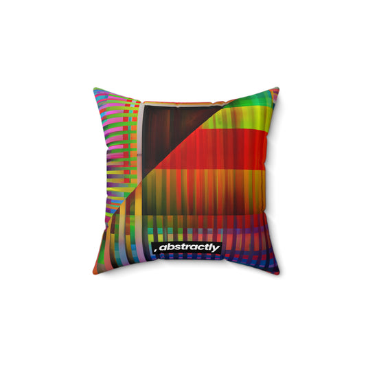 Leonard Bartels - Weak Force, Abstractly - Faux Suede Throw Pillow