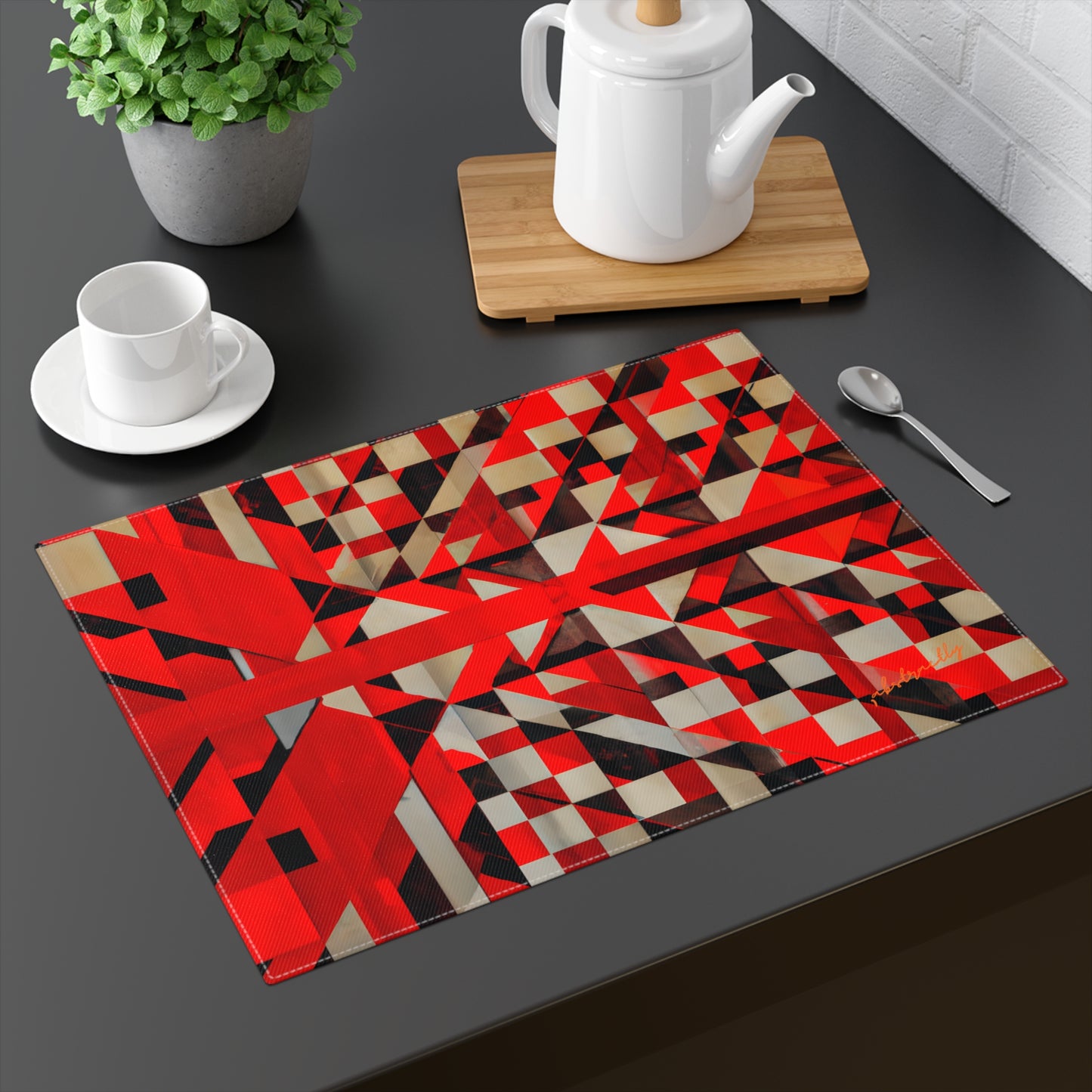 Rosalind Berkley - Applied Force, Abstractly - Placemat