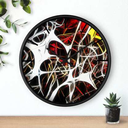 Beatrice Coleman - Electric Force, Abstractly - Wall Clock