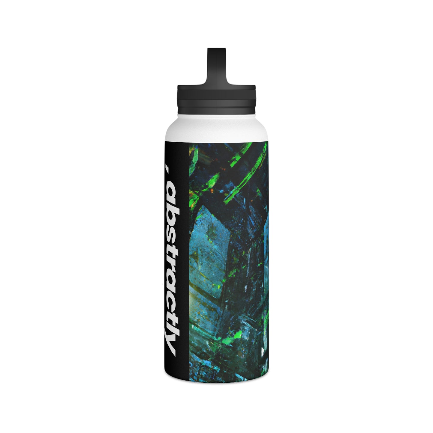 Pinnacle Metrics - Accrual, Abstractly - Stainless Steel Water Bottle