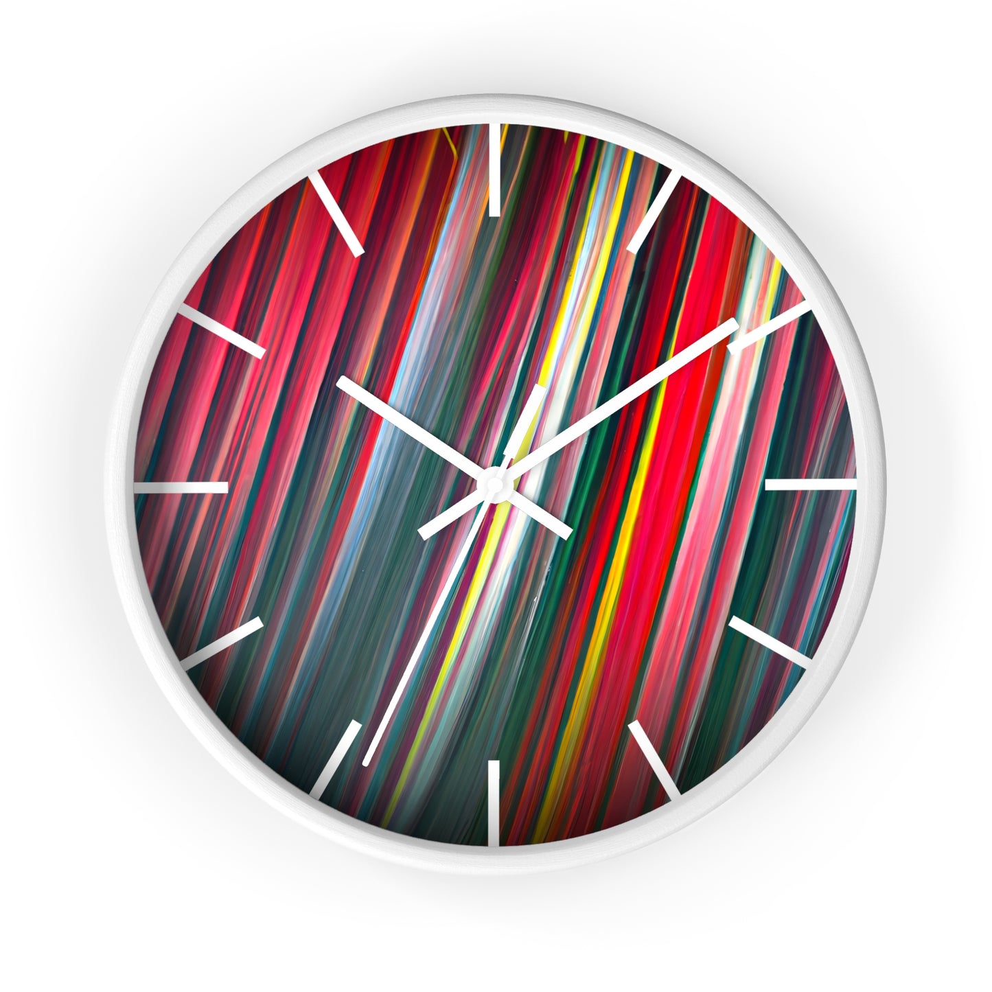 Sharon Bernstein - Air Resistance Force, Abstractly - Wall Clock