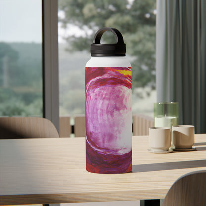 Quazarium Crystalite - Vanadium, Abstractly - Stainless Steel Water Bottle