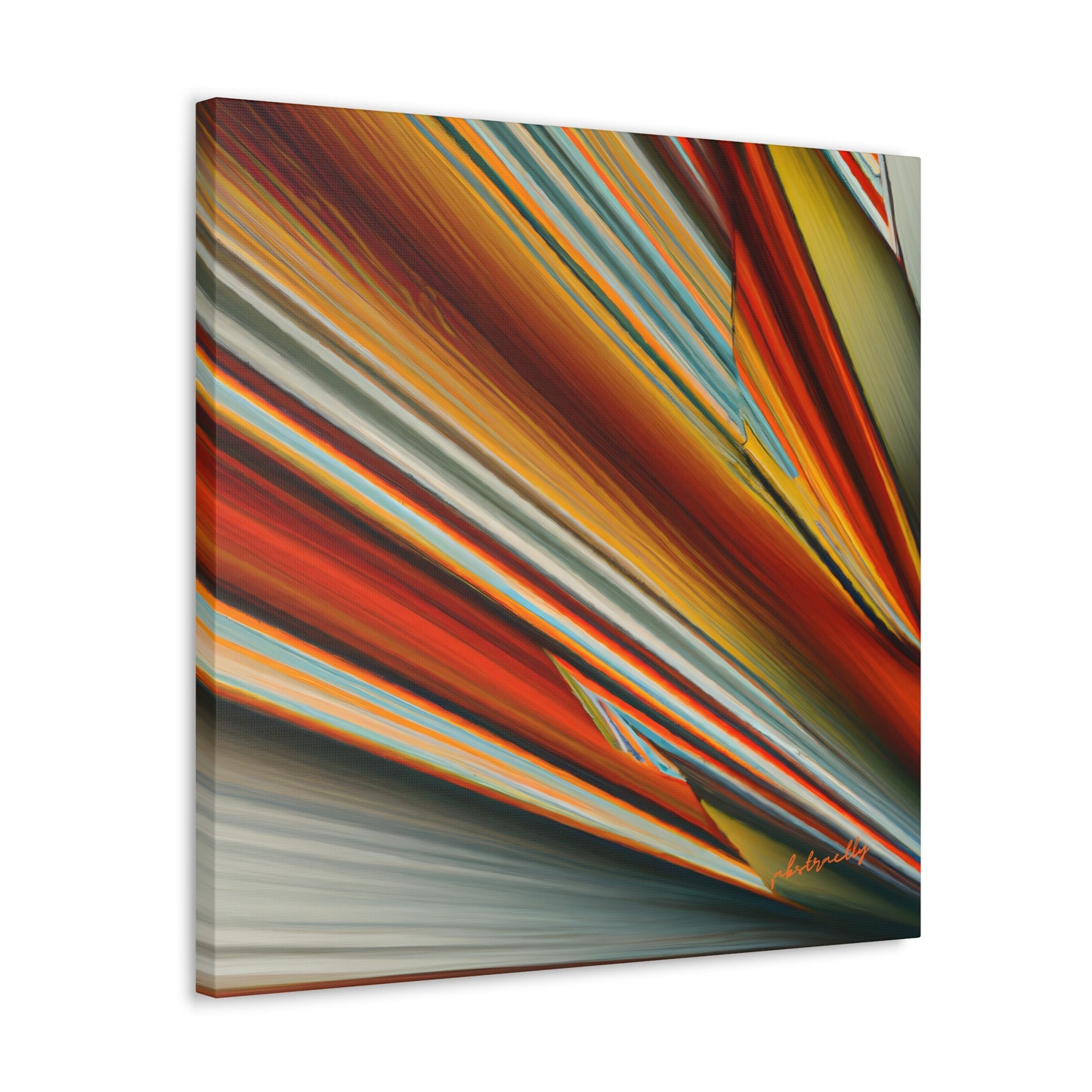 Melvin Strickland - Friction Force, Abstractly - Canvas