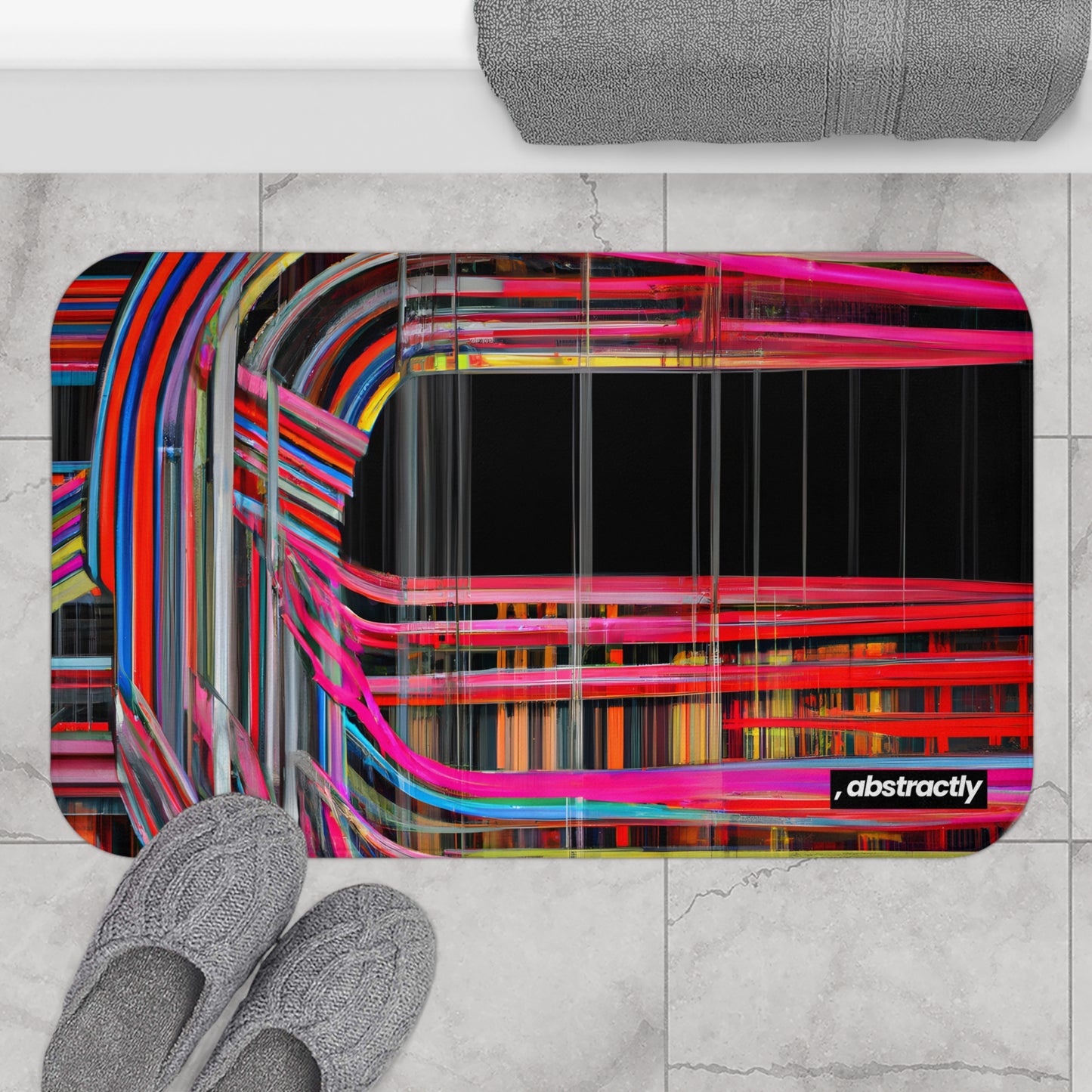 Harold Richards - Electromagnetic Force, Abstractly - Bath Mat