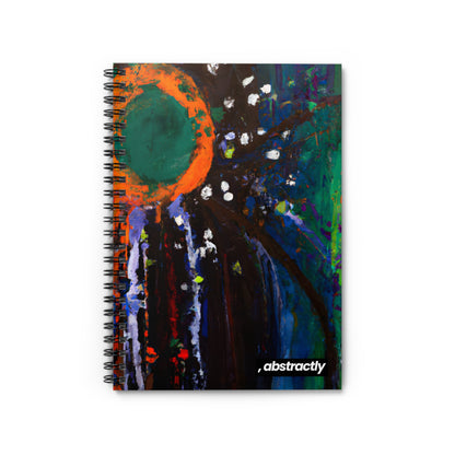 Solaris Elementum - Chlorine, Abstractly - Spiral Notebook