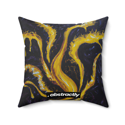 Vanadium Starlite - Chemistry, Abstractly - Faux Suede Throw Pillow