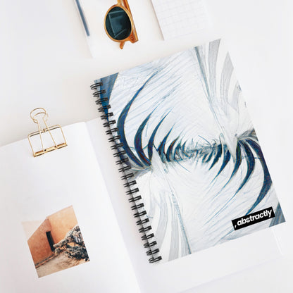 Cassandra Steller - Magnetic Force, Abstractly - Spiral Notebook