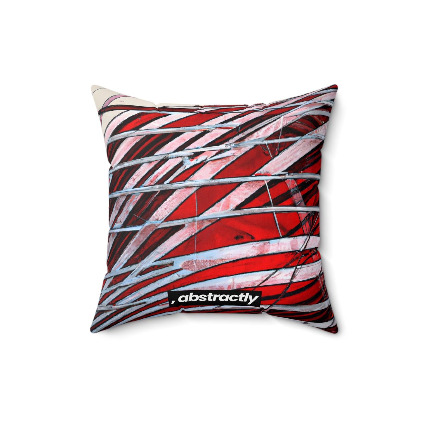 Madison Fletcher - Spring Force, Abstractly - Faux Suede Throw Pillow