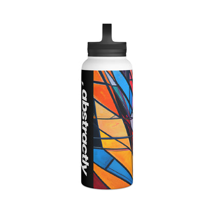 Felix Thornton - Gravity Force, Abstractly - Stainless Steel Water Bottle