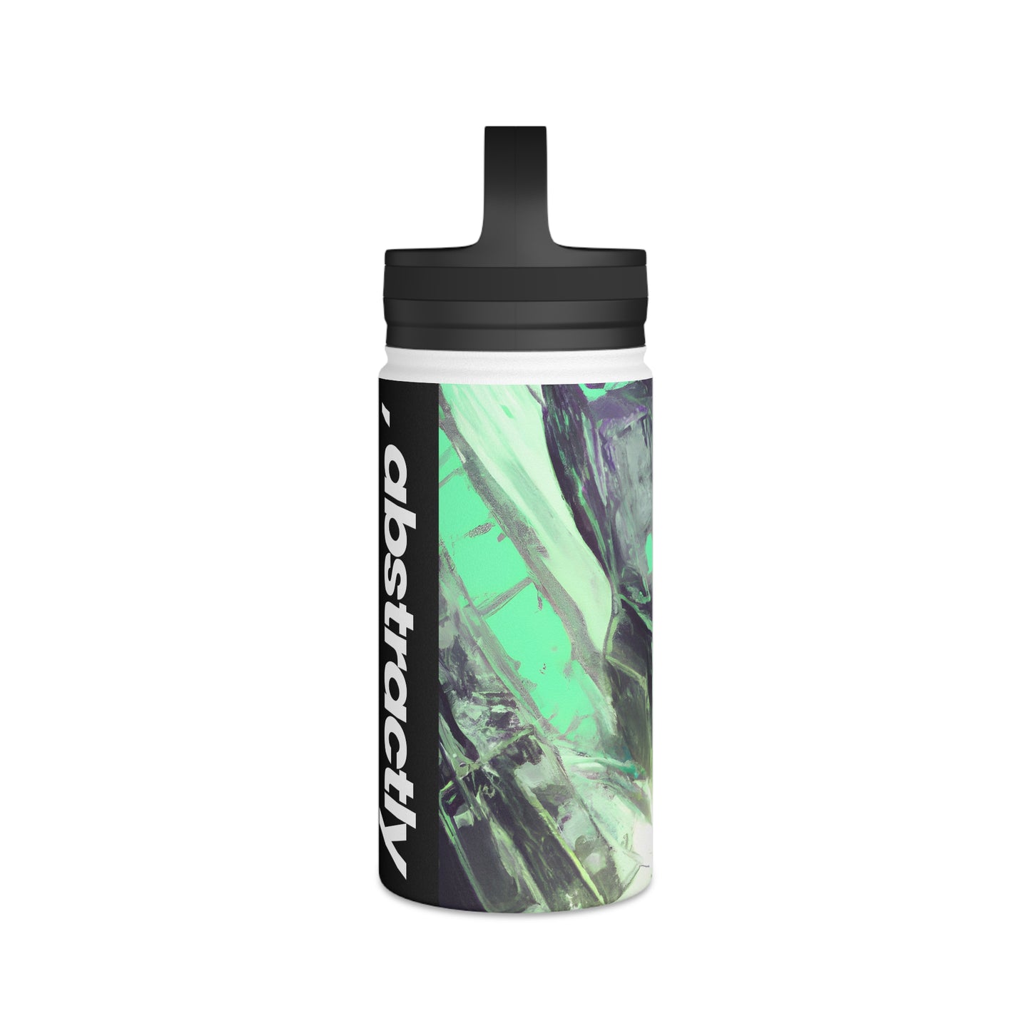 CrestPeak Solutions - Dividends, Abstractly - Stainless Steel Water Bottle