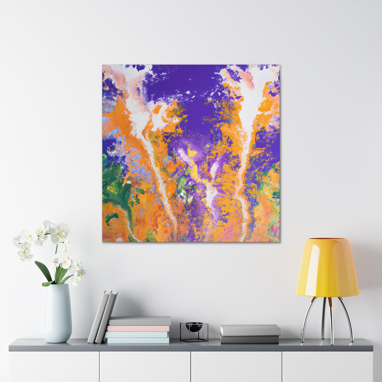 Solarium Particulate - Chemistry, Abstractly - Canvas