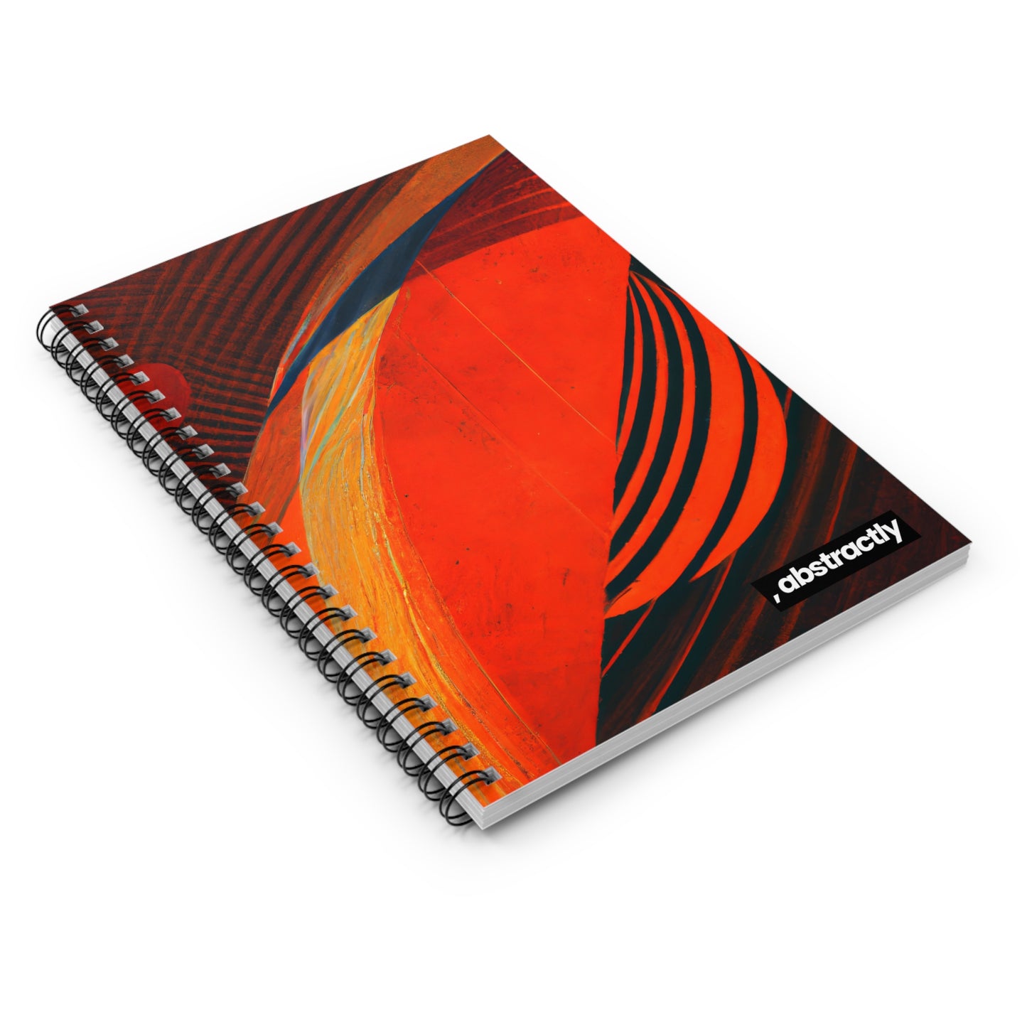 Nora Eisenberg - Normal Force, Abstractly - Spiral Notebook