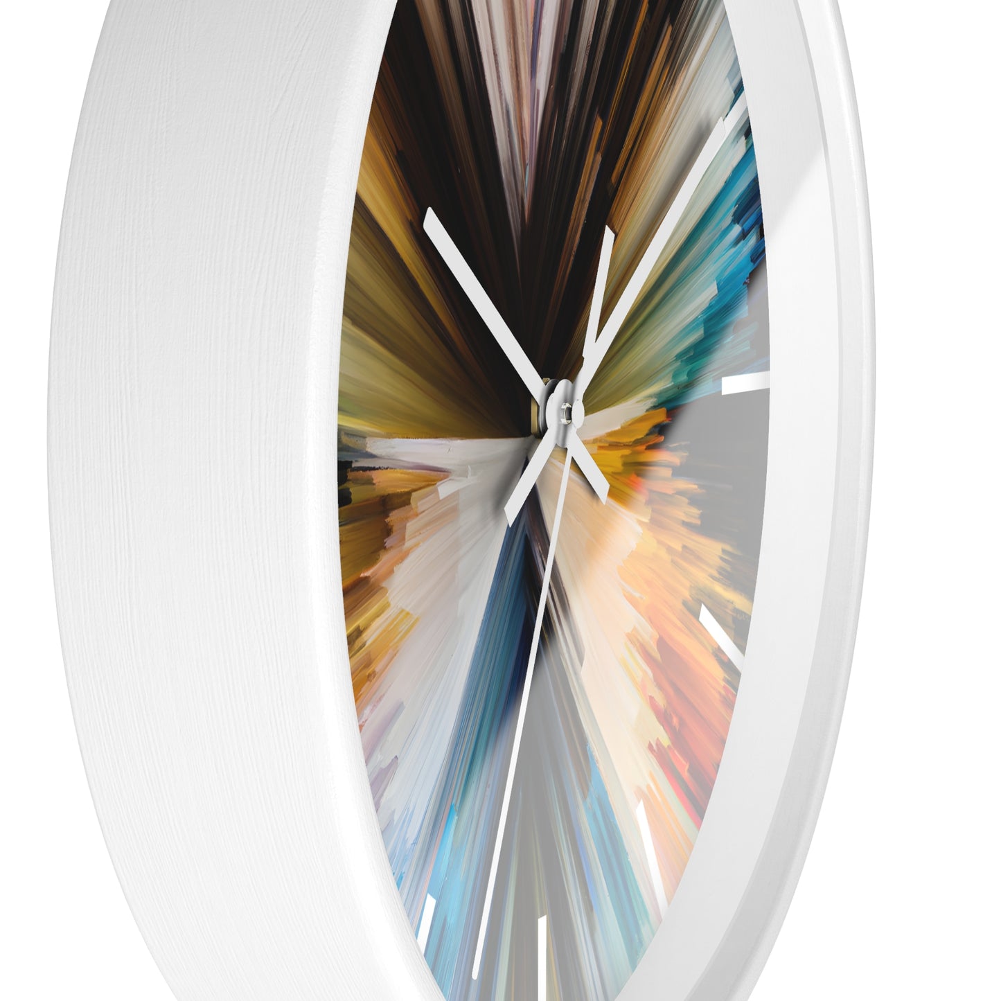 Iris Caldwell - Gravity Force, Abstractly - Wall Clock