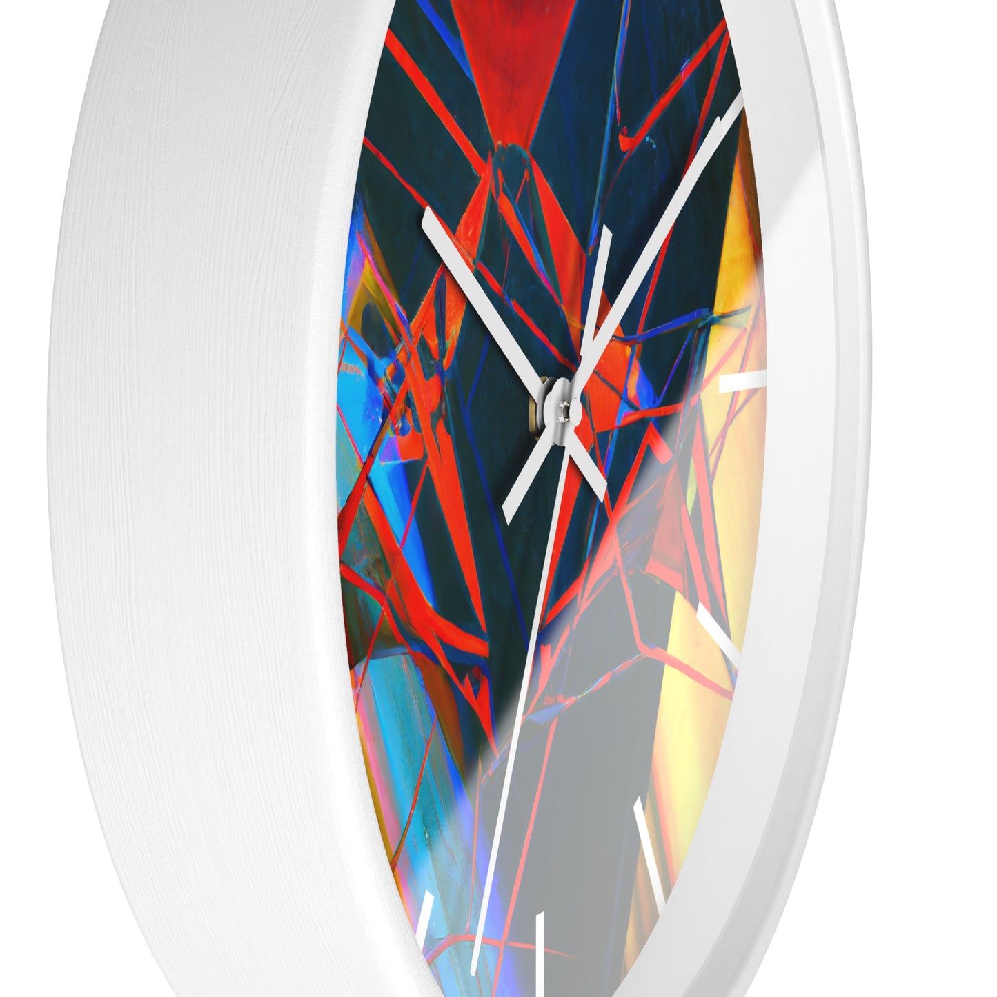 Victoria Bennet - Magnetic Force, Abstractly - Wall Clock