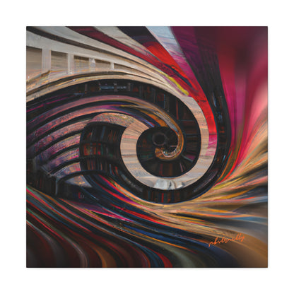 George Strickland - Gravity Force, Abstractly - Canvas