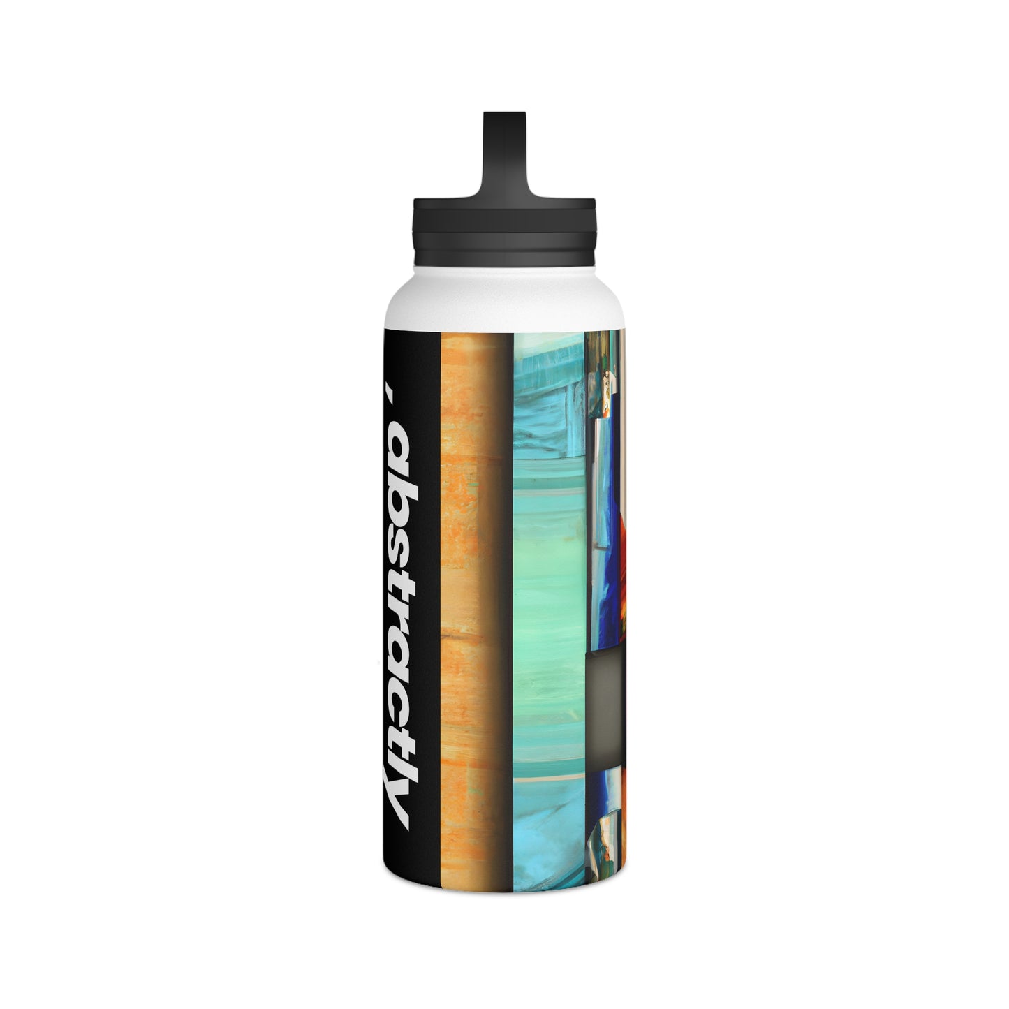 Alexandra Bouchard - Applied Force, Abstractly - Stainless Steel Water Bottle