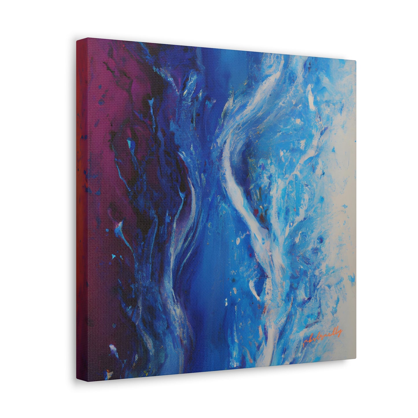 Cerulean Acidum - Chemistry, Abstractly - Canvas