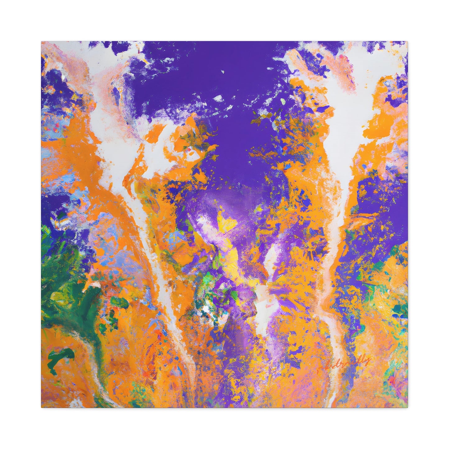 Solarium Particulate - Chemistry, Abstractly - Canvas