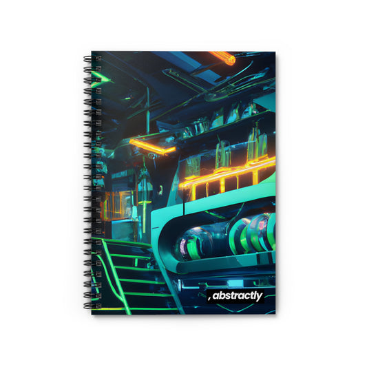 Vanguard Crest - Dividends, Abstractly - Spiral Notebook