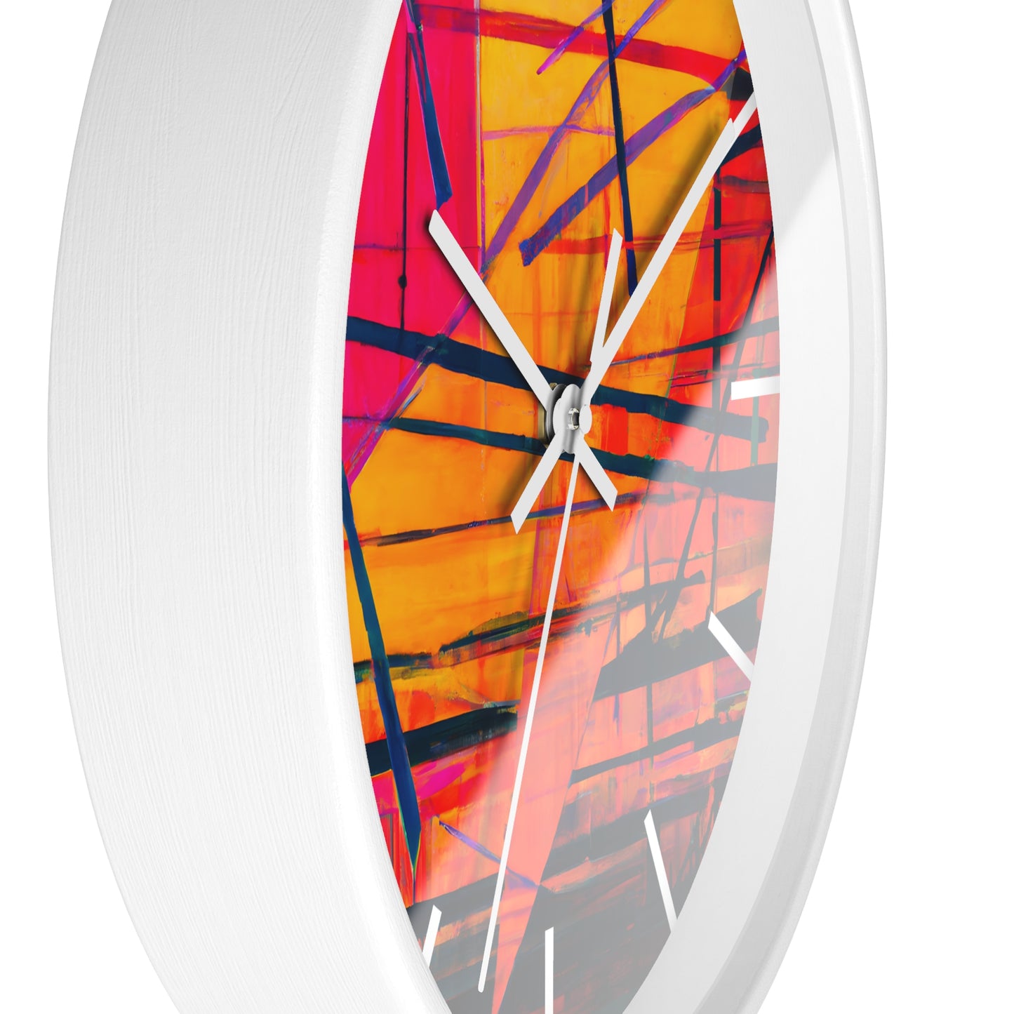 Alice Feldman - Electric Force, Abstractly - Wall Clock